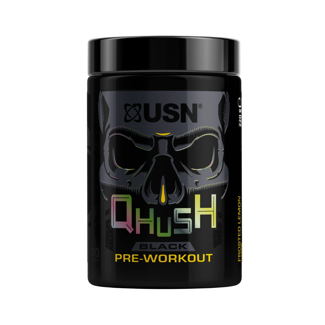 Qhush Black Preworkout Lemon