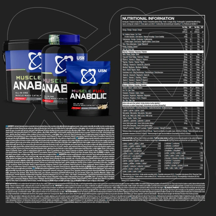 Muscle Fuel Anabolic Nutrifile