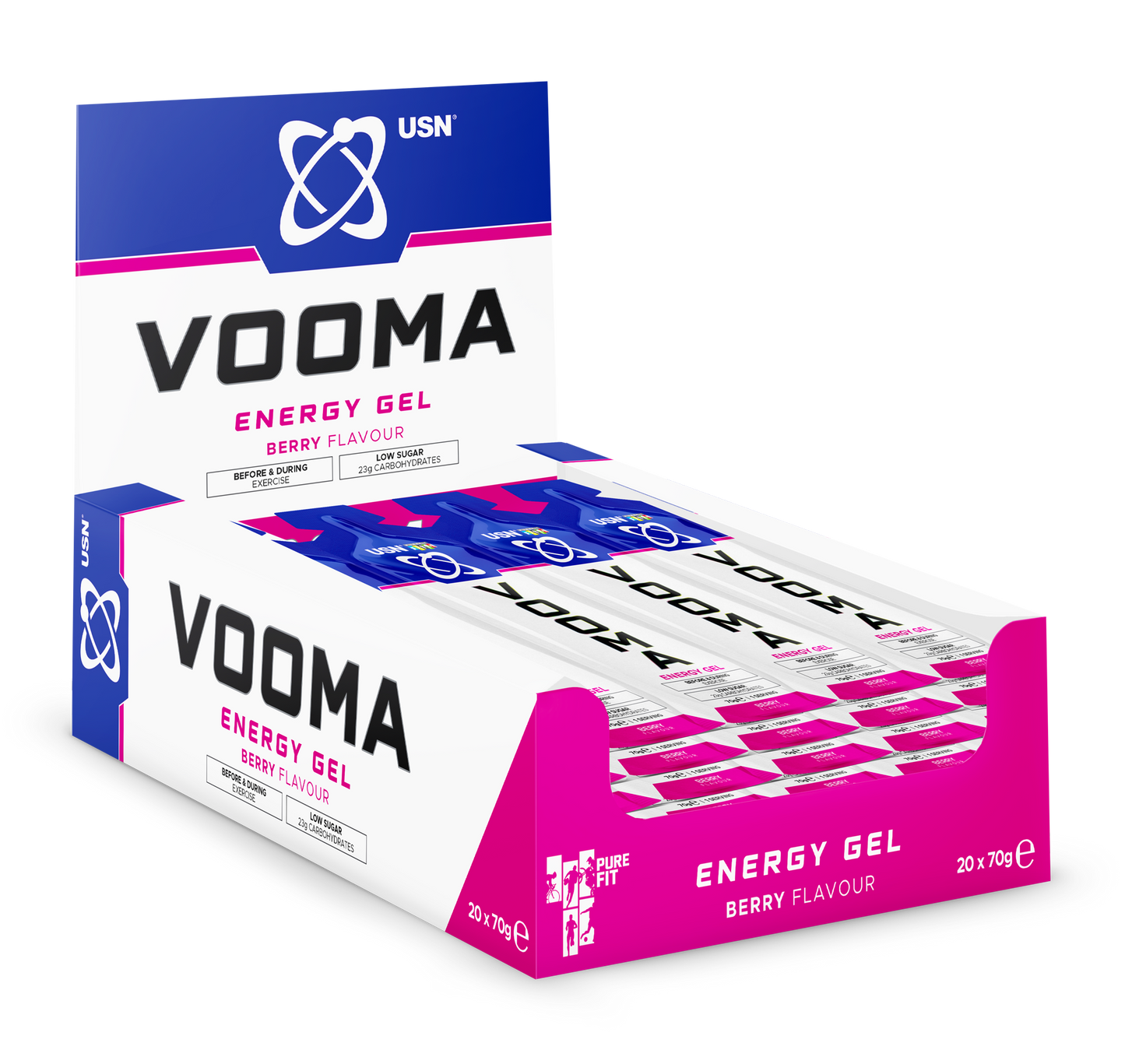 Vooma Energy Gel | Use as a Mid-Race Boost in Energy & Electrolytes